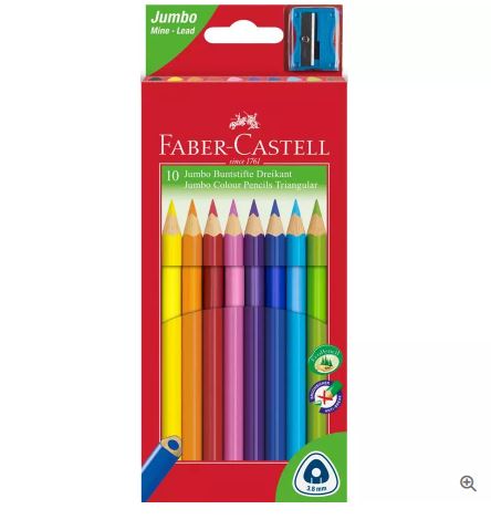 FABER CASTELL TRIAN COL PENCILS (116510)